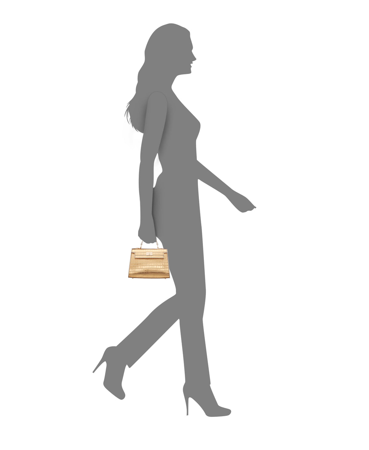 Handbag: UDELE-DARK GOLD