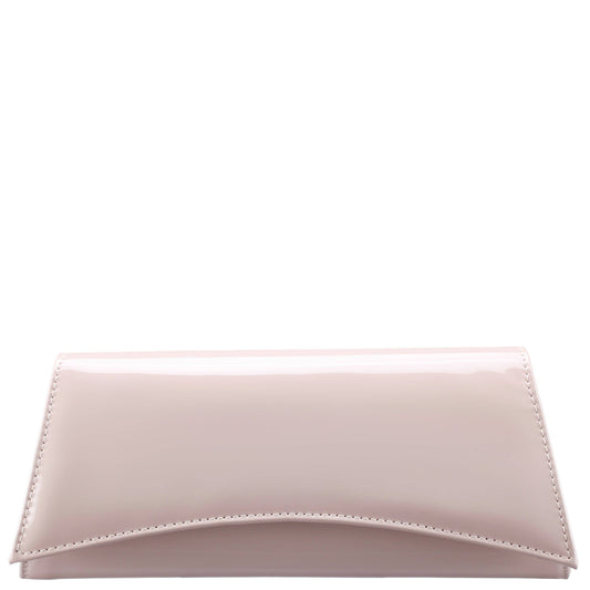 Zoey-Nude Medium Evening Clutch