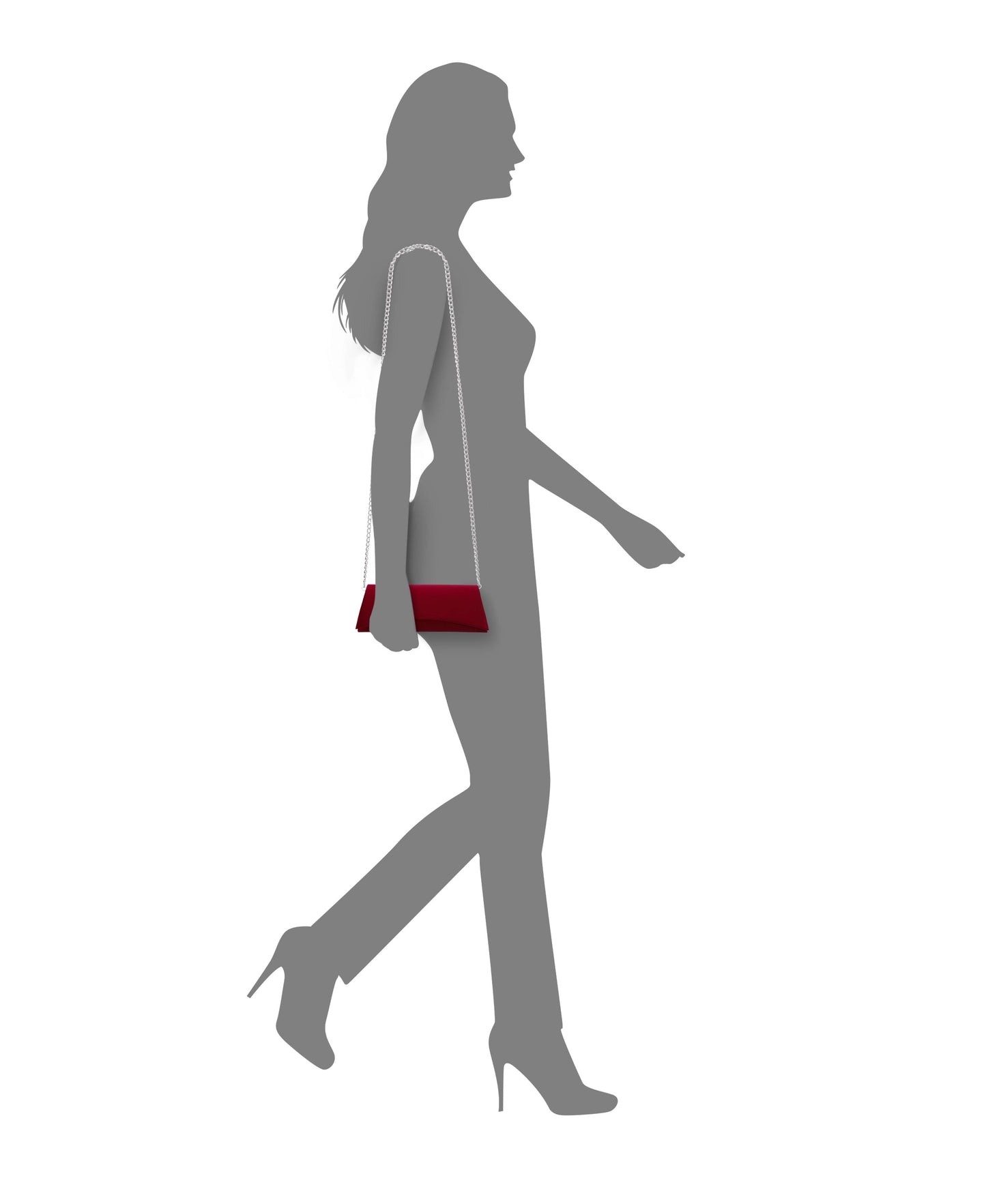 Handbag: ZOEY-RED ROUGE