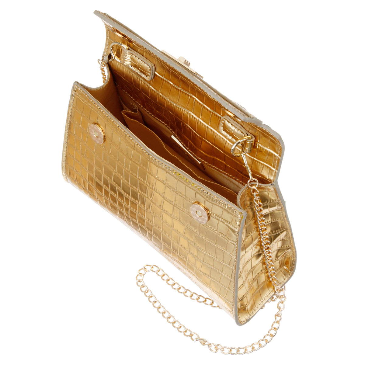 Handbag: UDELE-DARK GOLD