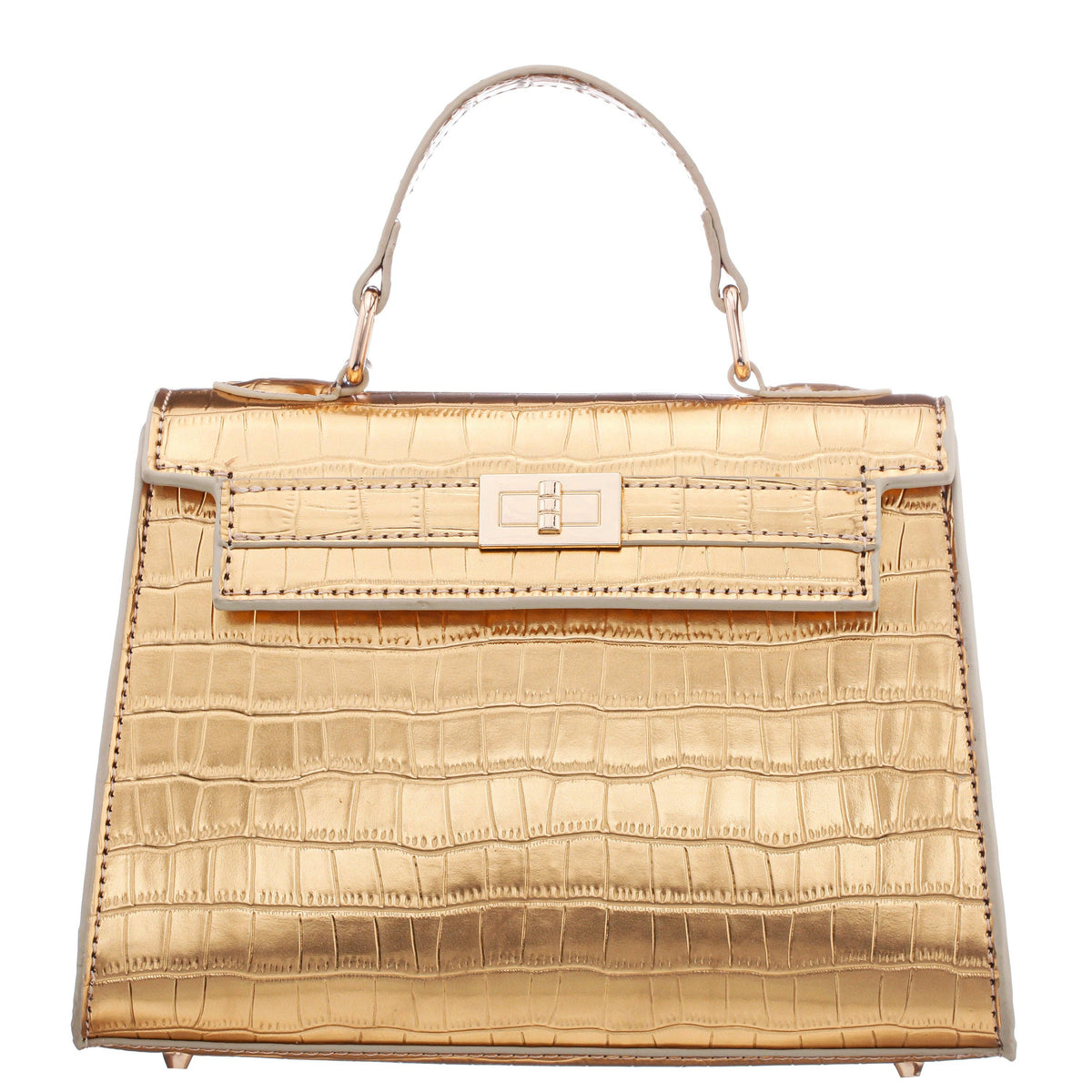 Handbag: UDELE-DARK GOLD